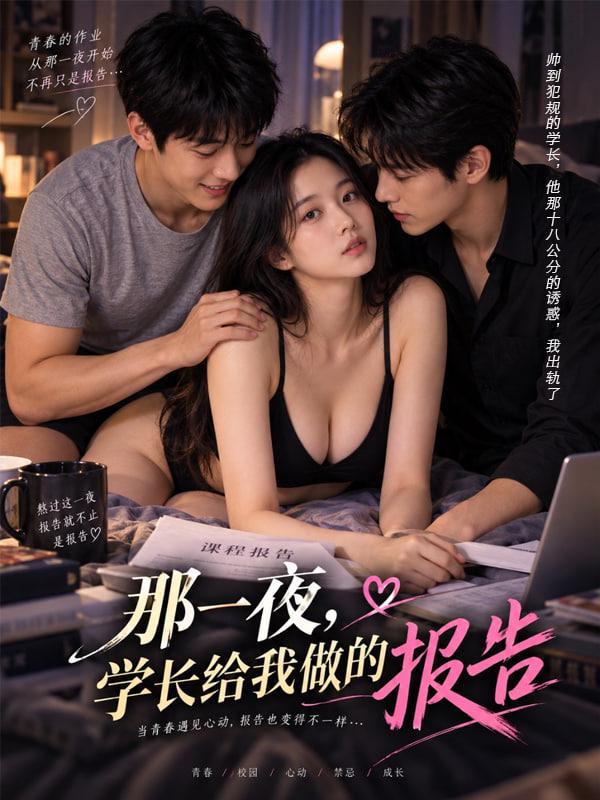 那一夜，学长给我做的报告封面