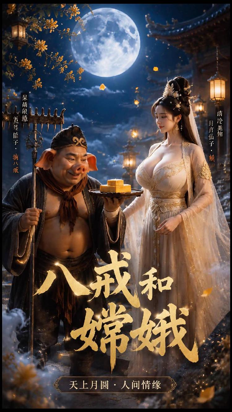 八戒和嫦娥封面